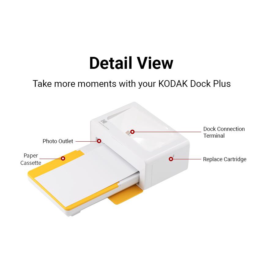 Best 4x6 Photo Printer Kodak Dock Plus PD 460 Portable, 58% OFF