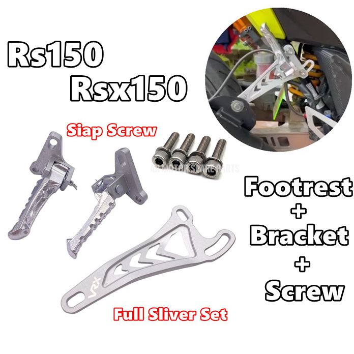 HONDA RS150R RSX150 RS RSX FOOTREST FOOT REST REAR FOOTREST BELAKANG