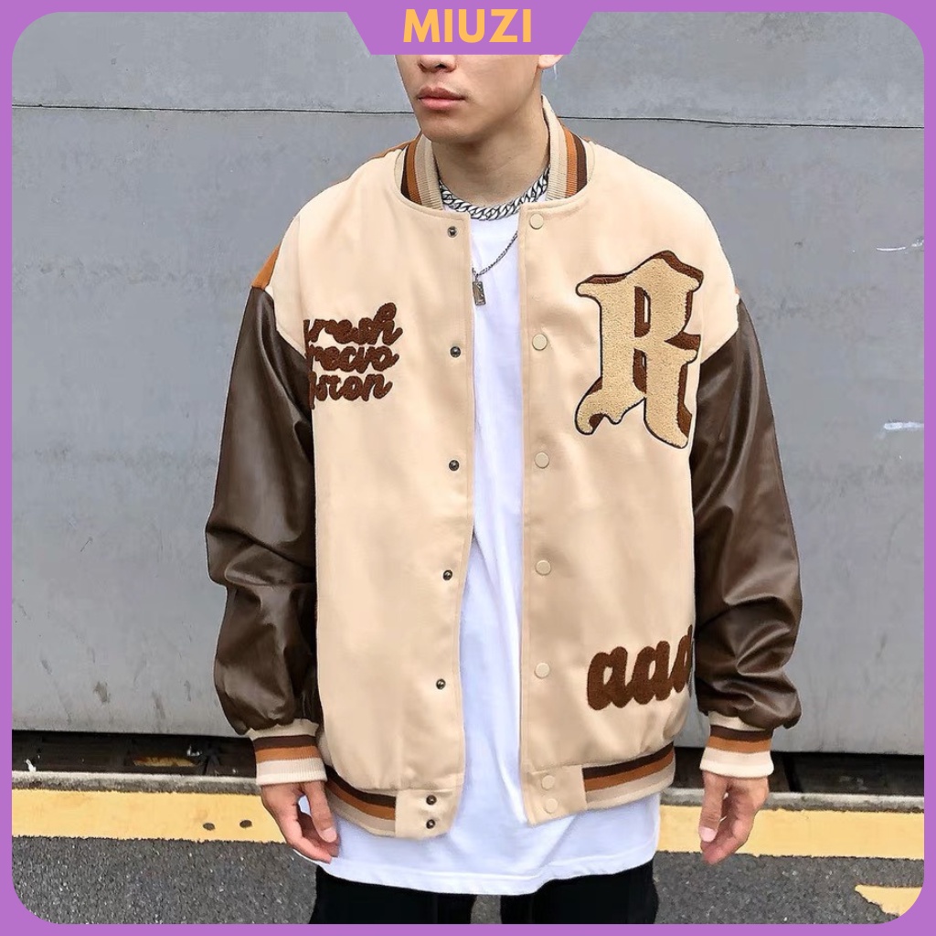KAO Varcity Miuzi bomber jacket, Miuzi top 2-sided color combination ...