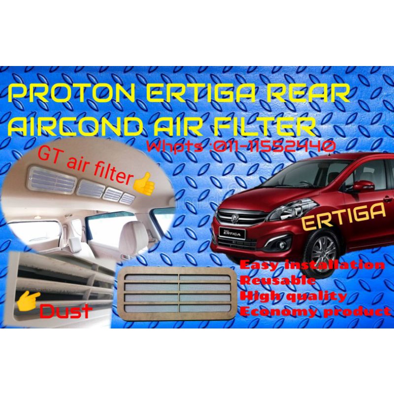ertiga rear aircond air filter Shopee Malaysia