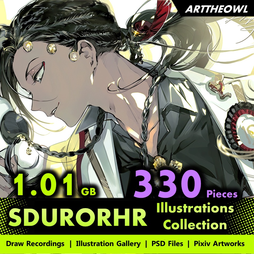 🔥 SDURORHR スオウ Official Illustration Collection 🔥 Anime Manga Character ...