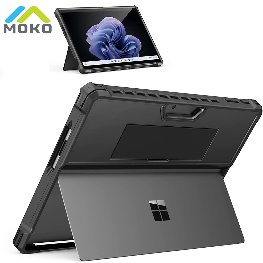 MoKo All-In-One Protective Rugged Cover Case Compatible With Microsoft ...