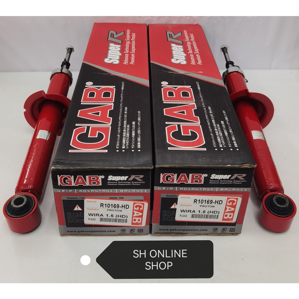 GAB Super R Premier Shock Absorber (Heavy Duty) Rear for All Proton ...