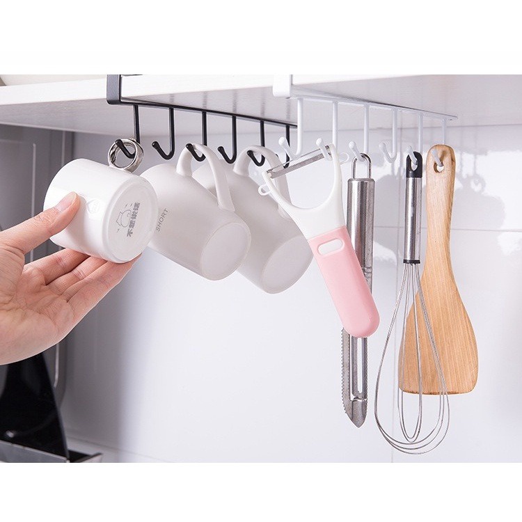 Kitchen Hook Cabinet Hook Under Cabinet Metal Hook Utensil Holder ...