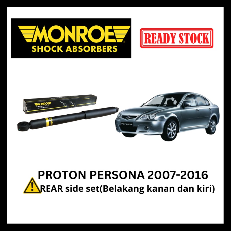 MONROE REAR Shock Absorber Proton Persona 2007-2016 Belakang Set Spare ...