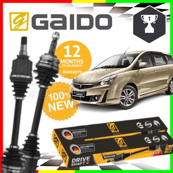 GAIDO Drive Shaft Proton Exora Bold Turbo (Warranty 1Year or 60,000km