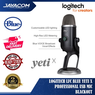  Logitech for Creators Blue Yeti USB Microphone for