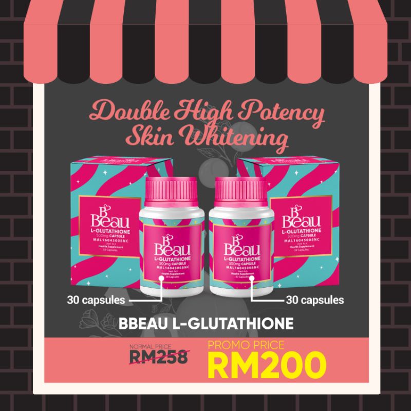 b beau l glutathione Satin Skinz BBeau new formula - putih gebu Pinkish2 whole body Season|RETAIL_EXCLUSIVES_2025