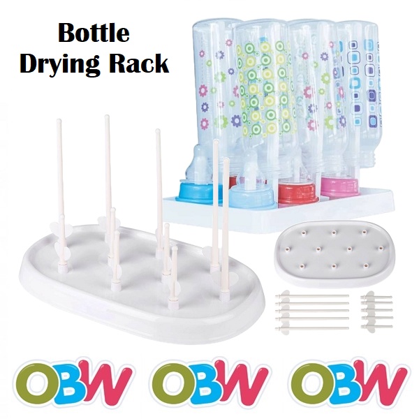 Adorable Bottle and Nipple Drying Rack Baby Bottle Drying Rack With
