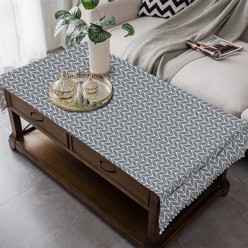 Linencotton Teapoy Table Tablecloth Rectangular Antislip Teapoy Table