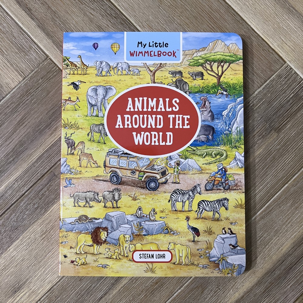 Animals Around The World (My Little Wimmelbook) | Shopee Malaysia