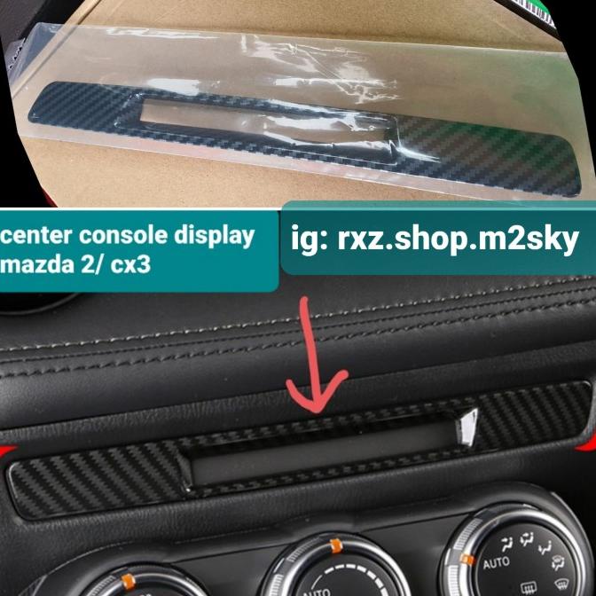 Cover Center Console Dashboard Carbon Panel Mazda 2 CX3 Shopee Malaysia