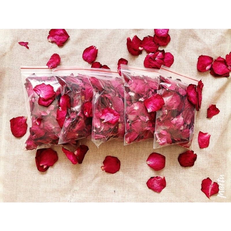 100 Food Grade Natural Dried Rose Petals Bath Dry Flower Petal Spa