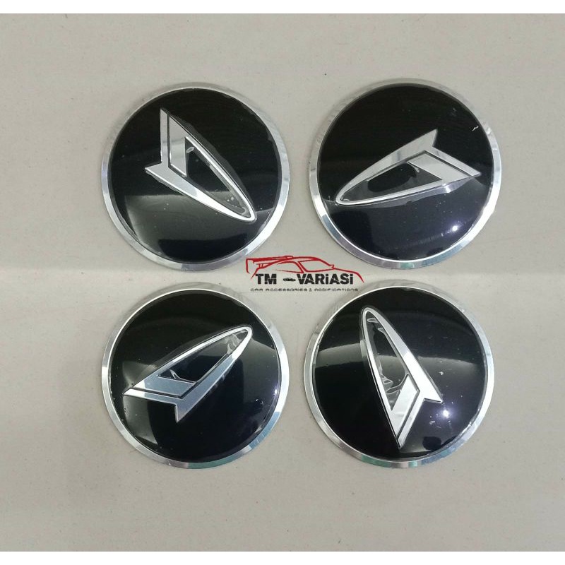 Daihatsu Silver Aluminum Car Tire Rim center center Dop Cover. | Shopee ...