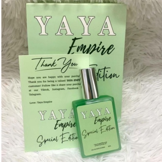 Perfume Yaya Empire x Mia Azahar EDP Parfum 💯ORIGINAL HQ Shopee
