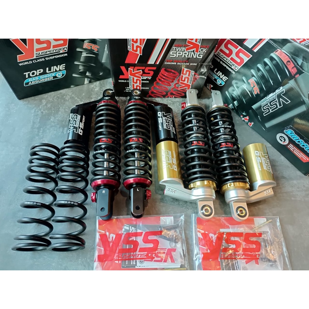 [FREE SPRING] ORIGINAL YSS YAMAHA NVX NMAX ABSORBER G-SPORT NEW SERIES ...