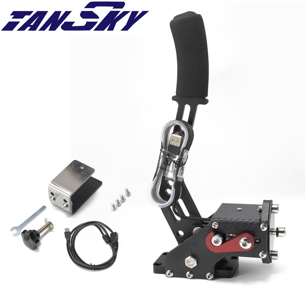 EPMAN Racing Game Brake System 14 Bit Hall Sensor USB Handbrake Sim For ...
