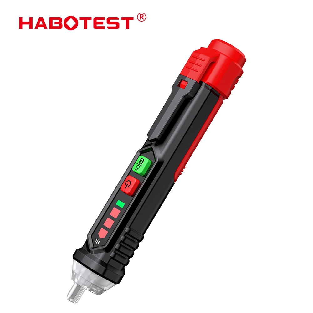 HABOTEST HT103 IP66 Waterproof NCV Voltage Tester AC 12V-1000V No Touch Voltage Detector Digital Tester Electrical With LCD Display