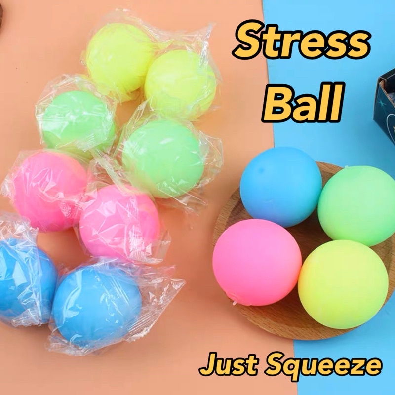 Stress Relieve Ball / Squeeze Ball / Squish Ball Fidget Bola Stres