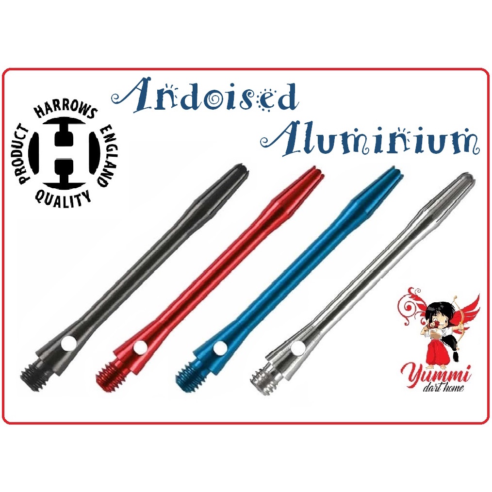 Harrows Dart Shaft Anodised Aluminium Shopee Malaysia