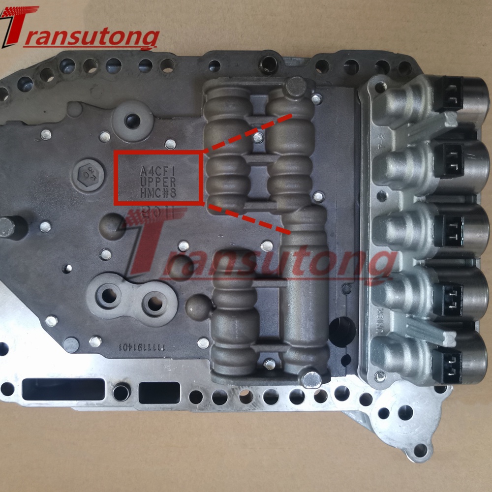 A4CF1 Transmission Gearbox Valve body With Solenoid For HYUNDAI KIA