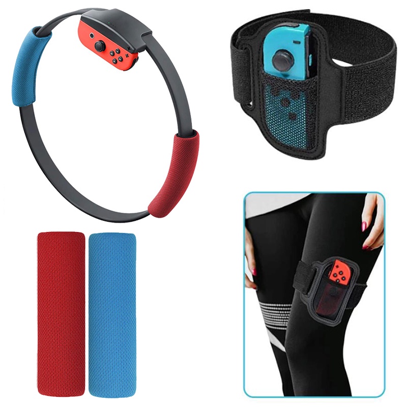 For Switch Leg Straps Ring Fit Adventure Leg Nintendo Adjustable