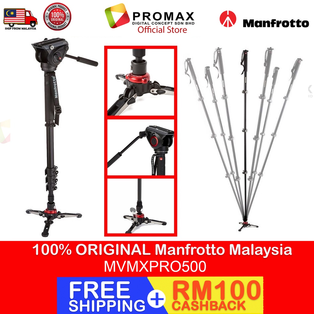 MANFROTTO MVMX PRO A5 made in italy（Manfrotto MVMXPRO500