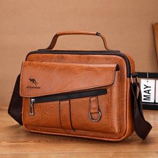 Luxury men vintage genuine leather briefcase business laptop bags men  designer handbags messenger bag high quality bolso hombre, Briefcases