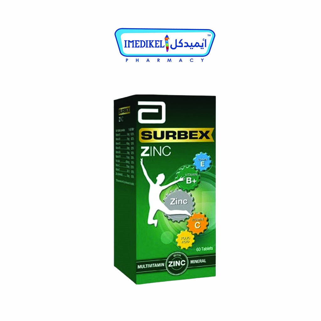 SURBEX ZINC TABLET (3x10's) Shopee Malaysia