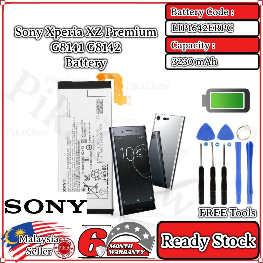 Duotipa LIP1642ERPC Batería compatible con Sony Xperia XZ Premium XZP G8142 G8141 con kit de herramientas de reparación