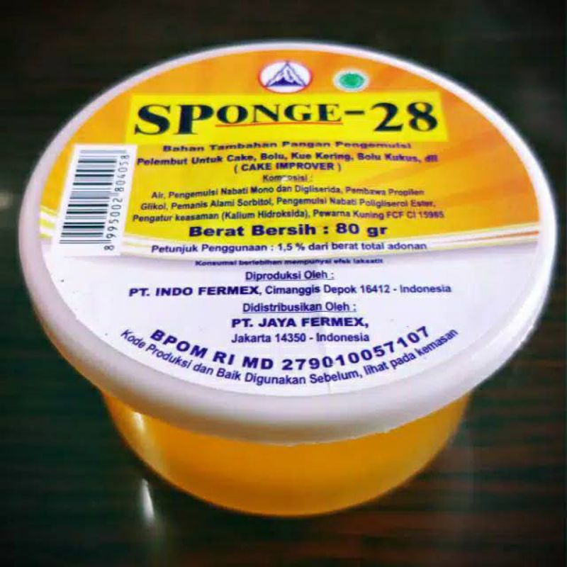 Sponge 28cup 80gram (Sp TBM Ovalet/Cake emulsifier) Shopee Malaysia