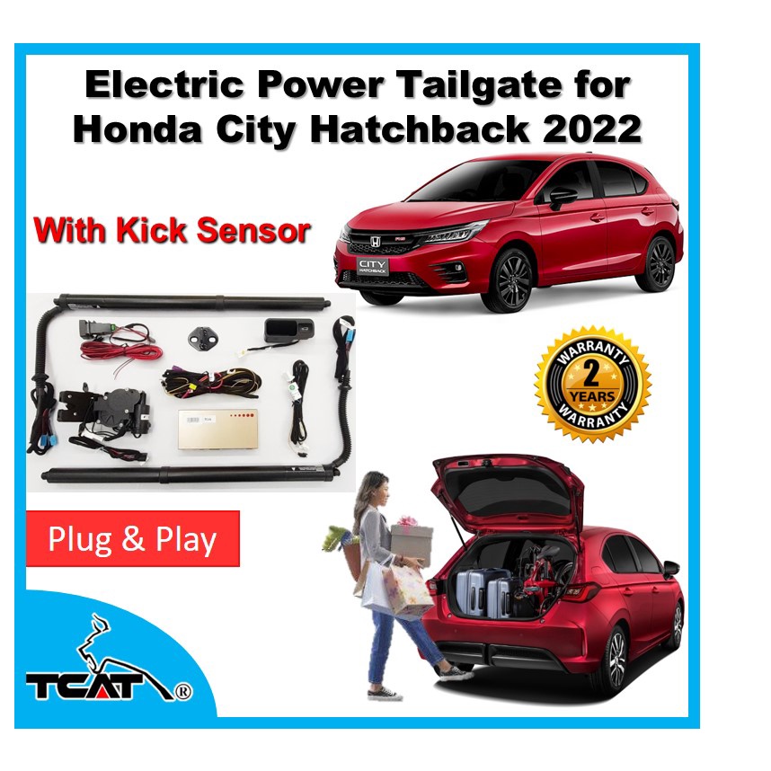 Honda City Hatchback 2022 Electric Power Tailgate Powerboot with Kick