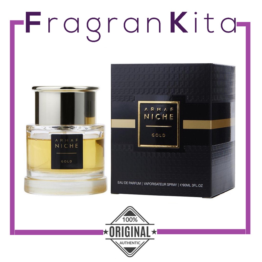 Armaf Niche Gold 90 ml EDP Shopee Malaysia