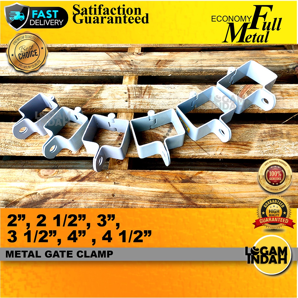METAL GATE CLAMP / PAD LOCK BRACKET / KUNCI PAGAR Shopee Malaysia