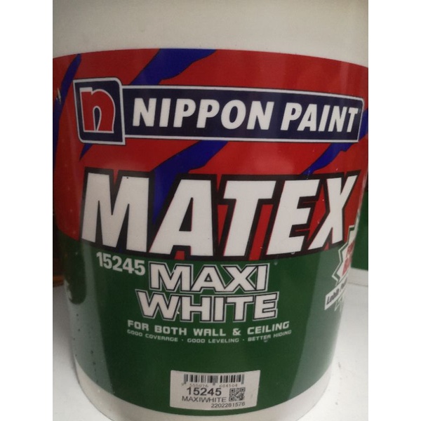 NIPPON PAINT 15245 MAXI WHITE Shopee Malaysia