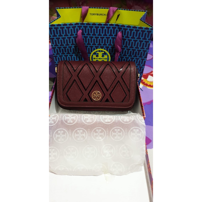 Tory burch Bag non auth preloved kb03 Shopee Malaysia