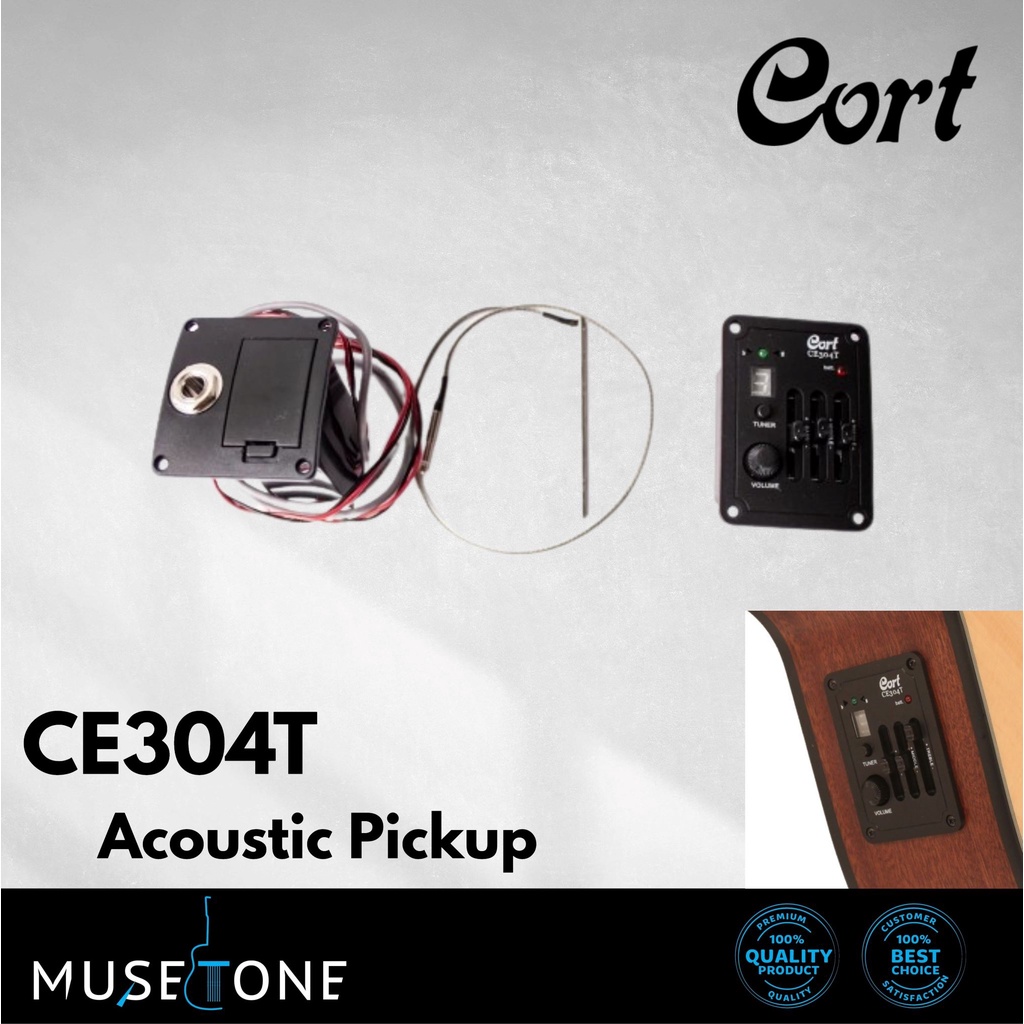 Cort CE304T Acoustic Pickup Piezo Type Pickup Shopee Malaysia