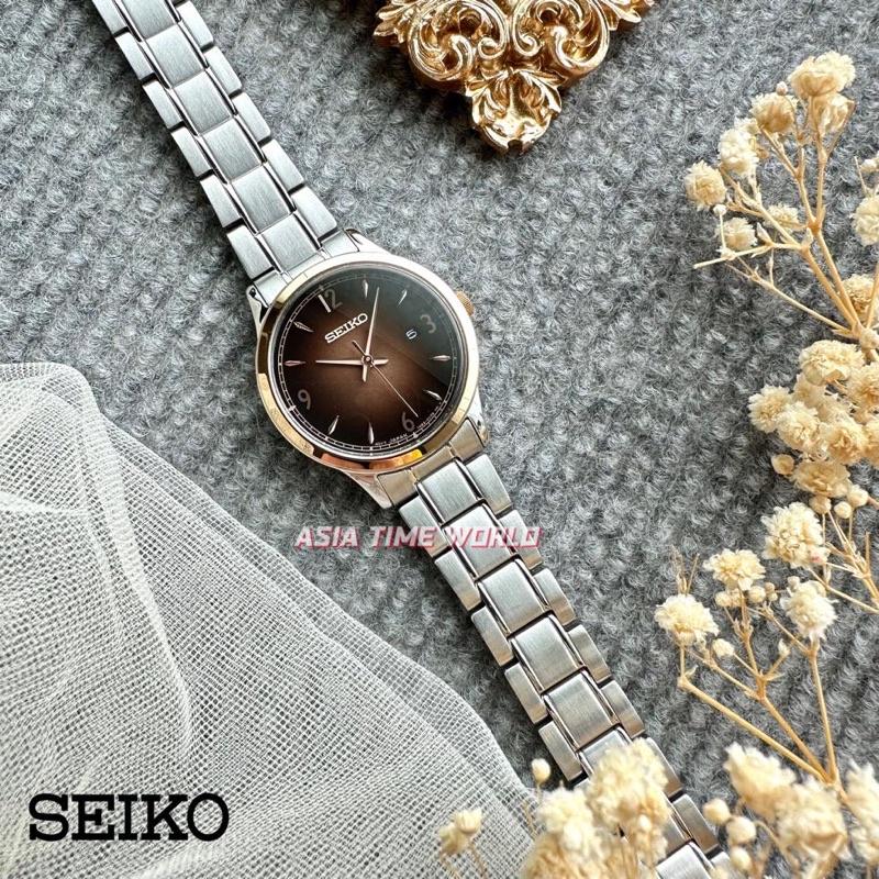 Original Seiko SXDH02P1Elegance Women s Watch with 100m water