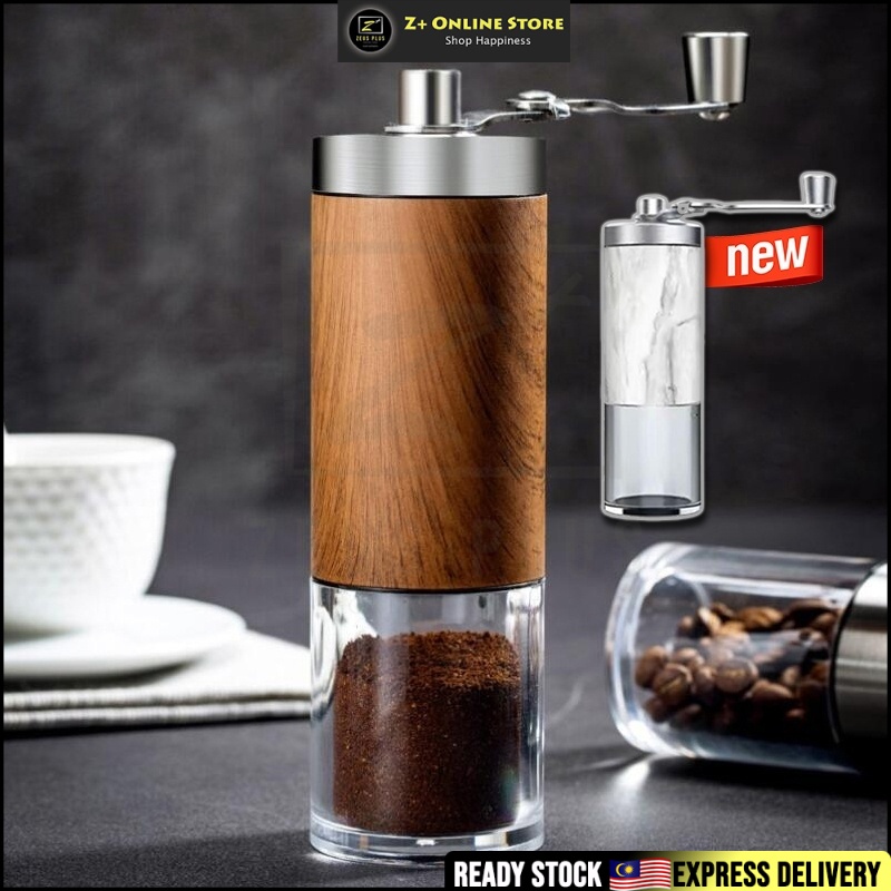 Coffee Bean Grinder Manual Hand Stainless Steel Portable Coffee Grinder