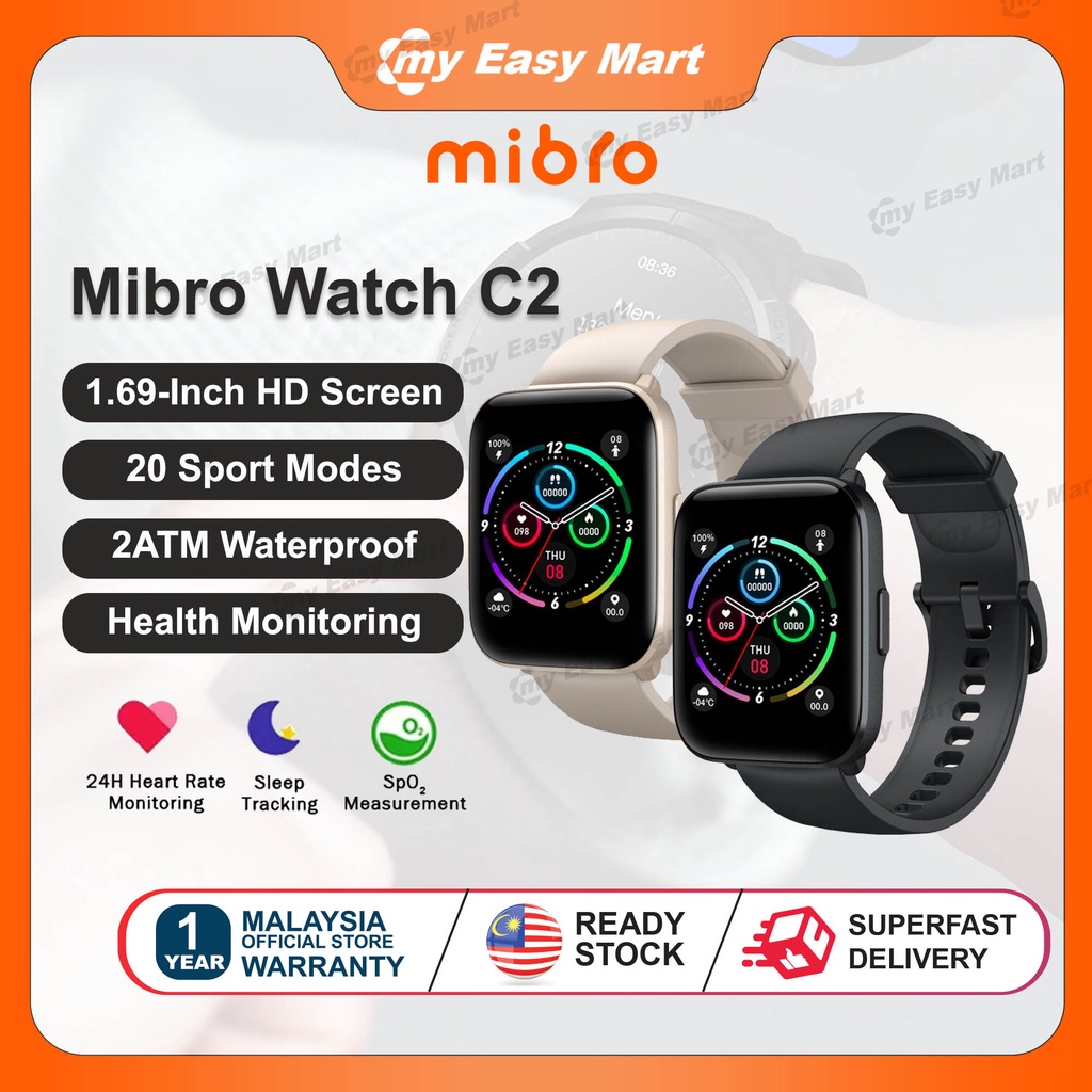 Xiaomi Mibro C2 Waterproof Smartwatch