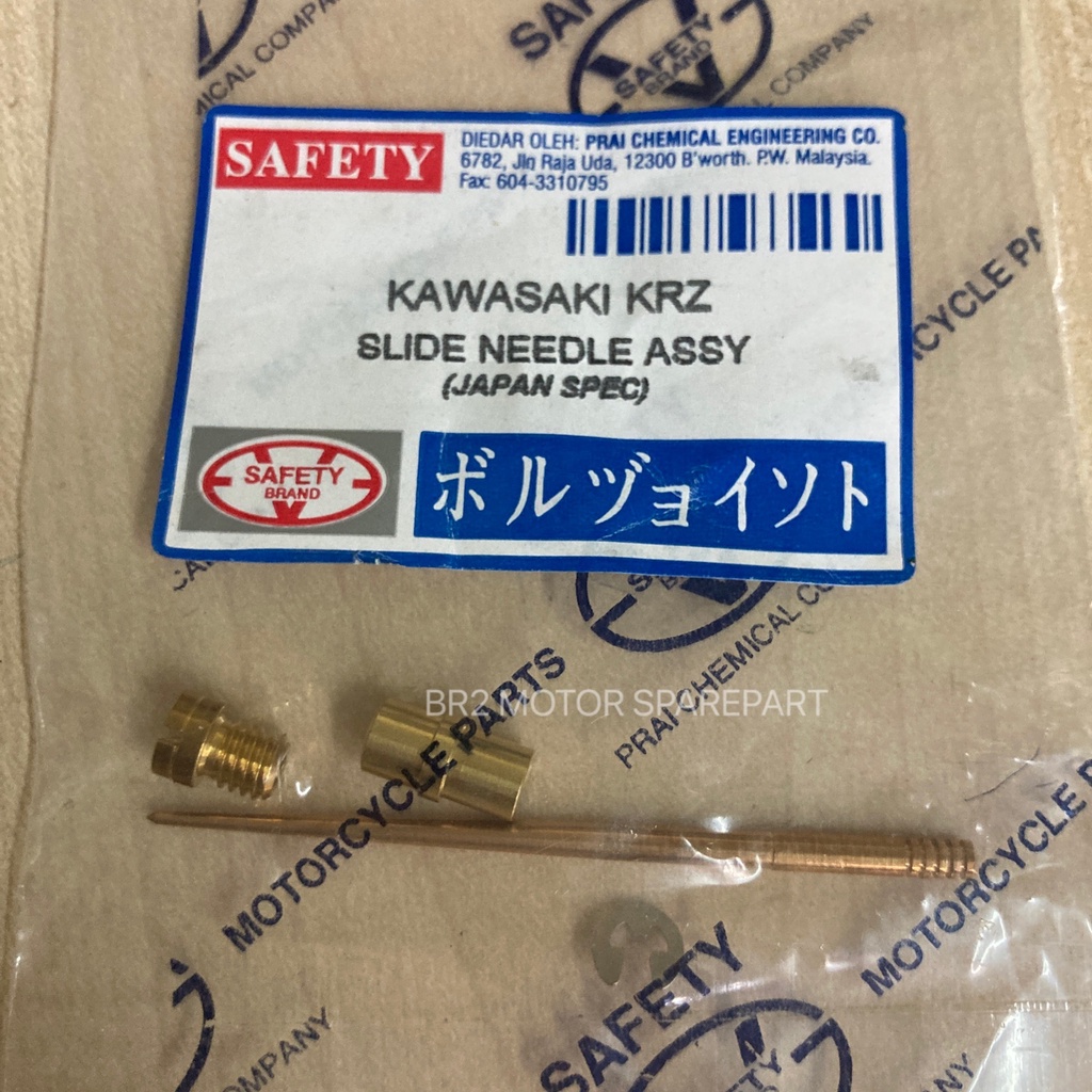 ( SAFETY ) SLIDE NEEDLE Kawasaki ZX150 / KRZ / KRR Ninja 150 Jarum ...