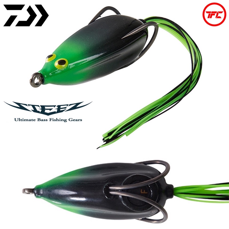 DAIWA Steez Snappy Frog JR 40mm 5.3g Rubber Soft Lure | Shopee