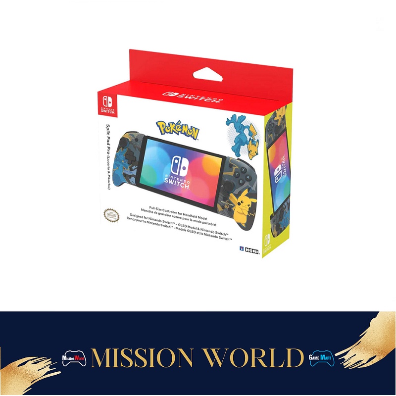 Hori Split Pad Pro NSW-414A (Lucario & Pikachu) - Nintendo Switch ...