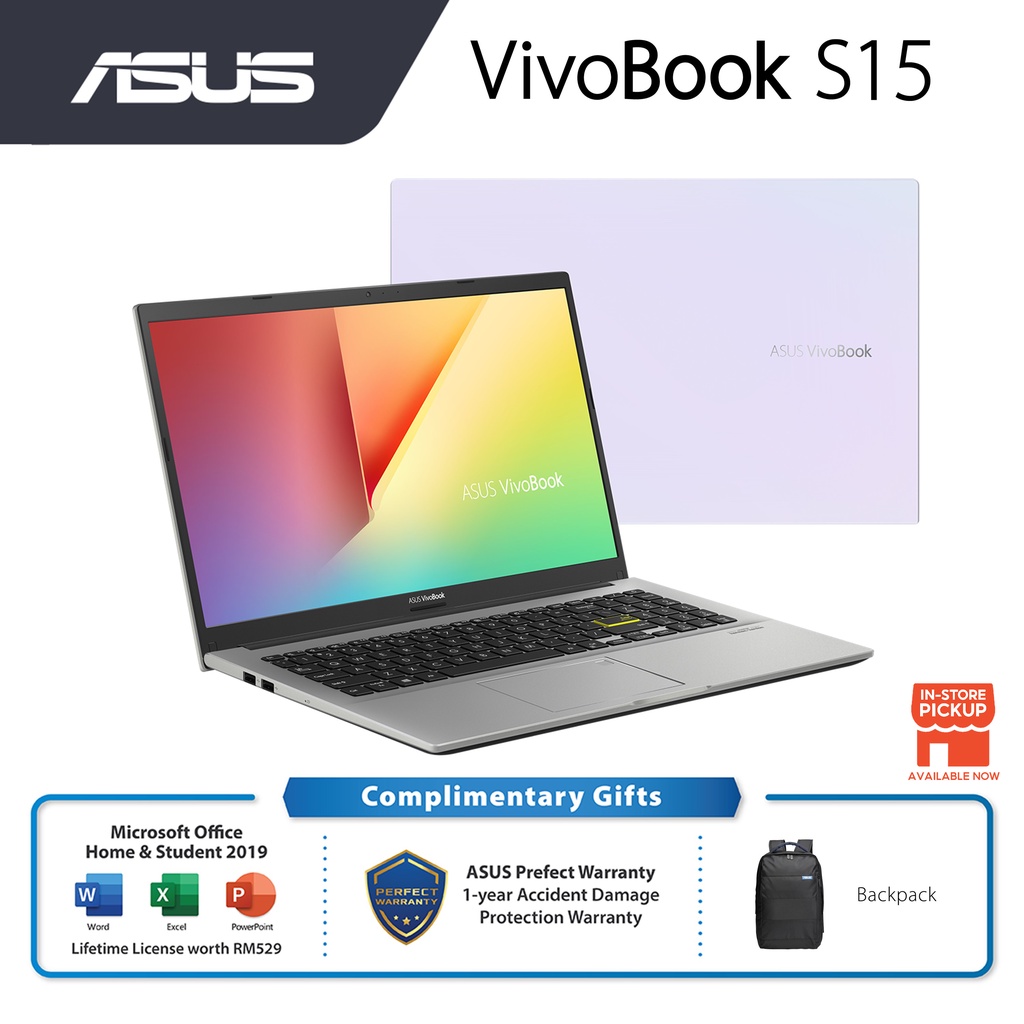 Asus Vivobook White I7 1165g78gb512gb Ssd156 Fhdw10hands S533e