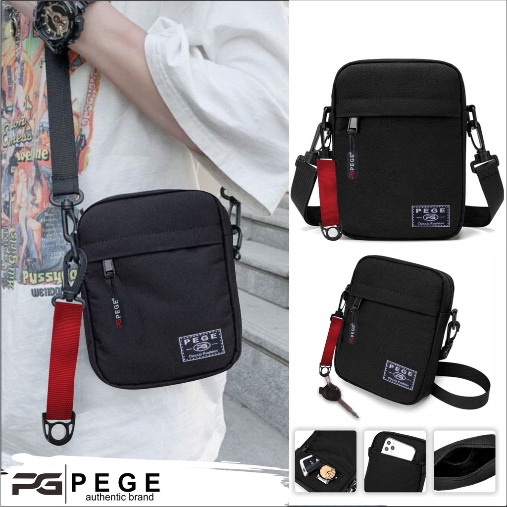 PEGE Men's Shoulder Sling Bag Casual Model - PG 8945 | Shopee Malaysia