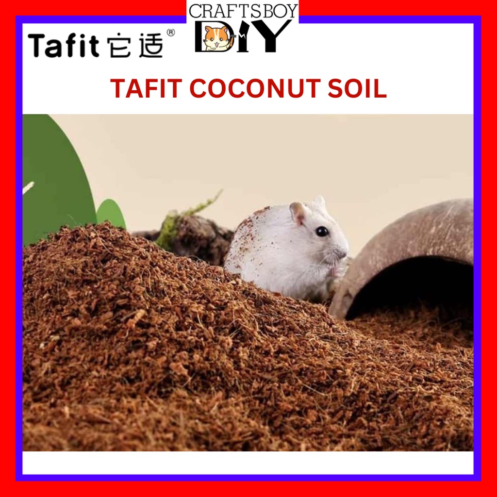 Tafit Natural Hamster Coconut Soil Bedding Hamster Bedding Hamster