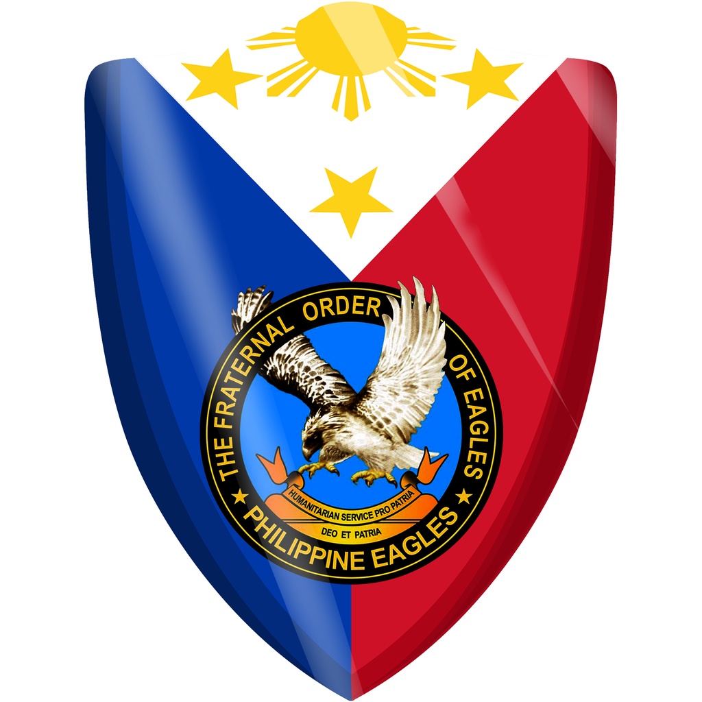 The Fraternal Order of Eagles - (TFOE- PE) Philippine Flag Stickers ...