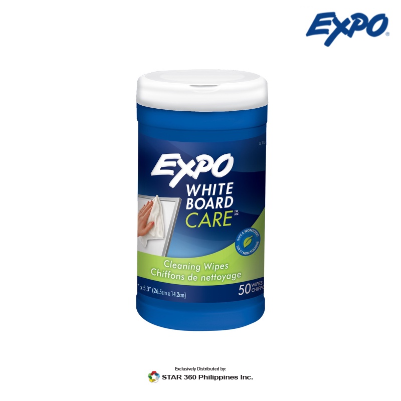Expo Whiteboard Care Cleaning Wipes Shopee Malaysia