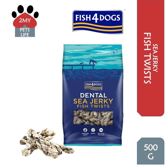 Fish4Dogs Sea Jerky Fish Skin Dog Treats Shopee Malaysia