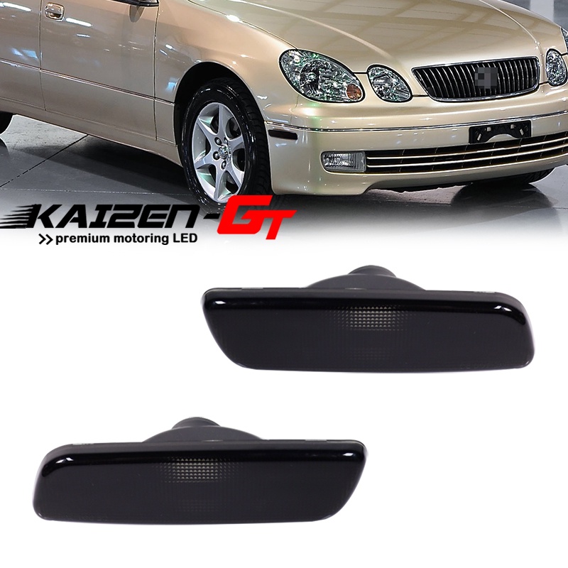 Front Bumper Side Marker Light Housings For Lexus GS300 GS400 GS430